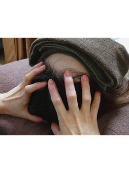 ヘッドスパで癒されたい