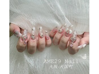 エイミ29ネイル(AME29 Nail)/チップ長さ出し＋パーシやり放題