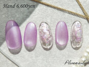 プラスネイル 池袋西口店(PLUS NAIL)/【3058】マグネットネイル