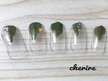 シェリール 北千住(Cherire)/クリア塗りかけラメアート☆