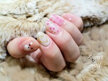 シュガーネイル(sugar nail)/くまちゃん３D＆さくらんぼ