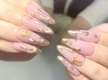 エムネイル(M-Nail)/★ミラーとろけるアート★