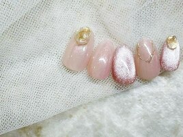 マグネットネイル/春ネイル