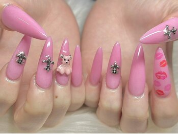 ネイルキュート アンド クールラッシュ 亀有店(nailcute & CoolLash)の写真/シンプル～こだわりアートまで豊富にご用意♪ケア・オフが丁寧だから持ち◎