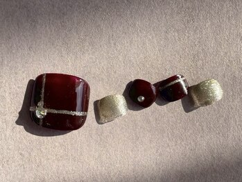 6,200円◇定額ネイル【フット】