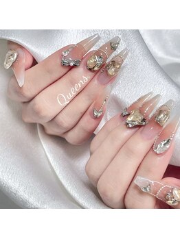 クイーンズビューティーサロン 歌舞伎町店(Queen's beauty salon)/チップ長さ出し10本やり放題