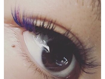 アイラッシュサロンラソーレ(Rasore)/ポイントカラーエクステ