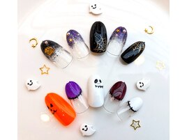 ハロウィンネイル★¥6800