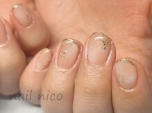 ネイルニコ(nail nico)/お持込みアート、ほわほわネイル