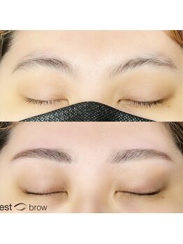 エストブロウ 麻布十番店(est brow)/眉毛　アイブロウ　間引き