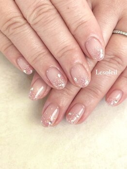 ル ソレイユ(Le soleil)/ラメグラデーション　byあやか