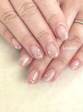 ラメグラデーション byあやか