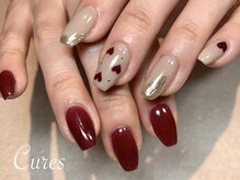 キュアーズ ネイル(CURES NAIL)/バレンタインネイル
