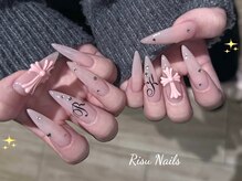リスネイルズサロン 代々木(Risu Nails Salon)の雰囲気（人気クロムパーツデザイン♪ [新宿/代々木/ネイル]）