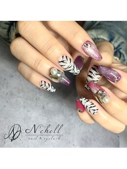 ナシェル(N'chell)/ゼブラネイル