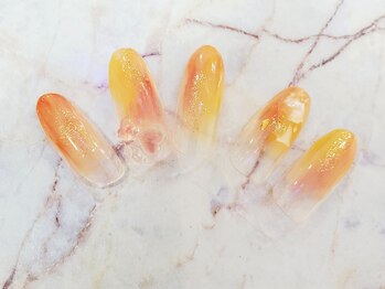 ビーケア 自由が丘店(B.care)/桃ネイル¥7480