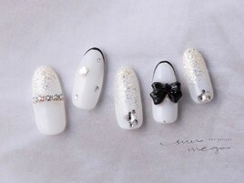 【Hand/ア-ト】リボンネイル