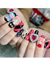 ダリア(Dahlia)/痛ネイル