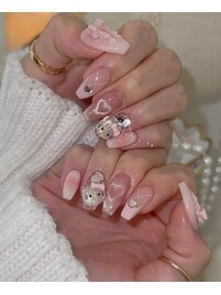 アート＋6本パーツ付け放題