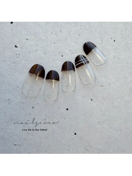 ネイルズ ココ(nails COCO)/チェックネイル