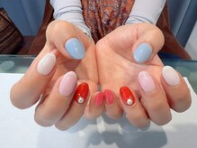 クオーター ネイル(QUARTER nail)の雰囲気（カラフルジェルで個性的なお手元に【後楽園/春日駅】）