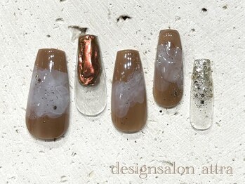 ネイルサロン アトラ(design salon attra)/初回オフ無料¥7700