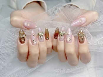 ヤシネイル(Yashi Nail)/ゴージャス持込 バレンタイン