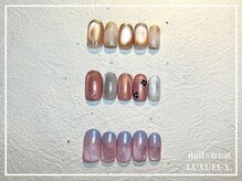 ネイルアンドアイラッシュ ルクソー ホテル日航福岡店(Nail&Eyelash LUXUEUX.)/【定額デザイン¥8800】