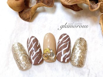 ネイルグラマラス 西新井店/《パラジェル》秋ネイル　人気