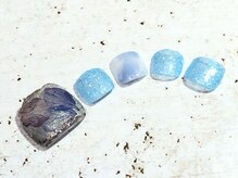 ネイルサロン アミュゼ/定額デザインフットジェル 