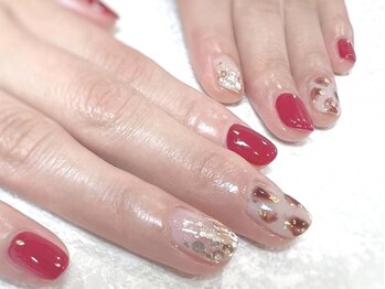 エムネイル(M nail)の写真/様々な定額コースご用意中!!シンプル～華やか、トレンドまで幅広く対応◎きっとお気に入りが見つかります♪