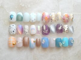 シンプルやり放題ネイル