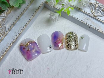 ネイルサロン トゥリー(TREE)/フットトレンド定額コース¥8900