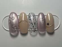 ジョアネイル(JOA Nail)/ミラーアート/リボン/マグネット