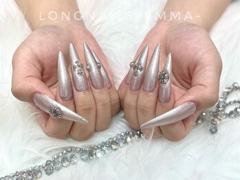 ロングネイルズ エマ(LongNails-Emma)/チップ長さだし　ロングMAX+2000