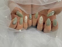 エマネイル バイ チュラ(emma nail_by chula)/シェルネイル/グリーン