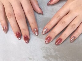 ☆秋色シアーネイル☆