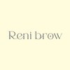 【まつげパーマ・アイブロウ専門店】Reni brow レニーブロウ 仙台店のお店ロゴ