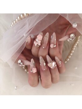プリンセスネイル(Princess Nail)/ワンホンGirlyネイル