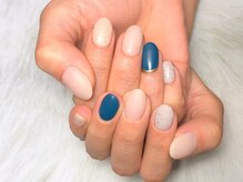 ボーホーネイルズコレクション(BOHO NAILS COLLECTION)/ワンカラー5500円にアート追加