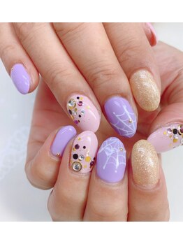 ネイルサロン ティアラリュクス 市川北口店(Tiara Luxe)/ハロウィンネイル