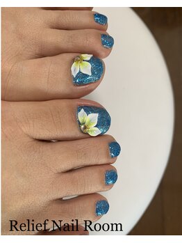 リリーフネイルルーム(RELiEF NAiL ROOM)/フットシンプルコース