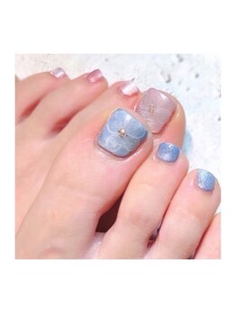 ビューティービースト フォー ネイルアンドアイラッシュ 熊本店(beauty:beast)/綺麗めフラワーネイル