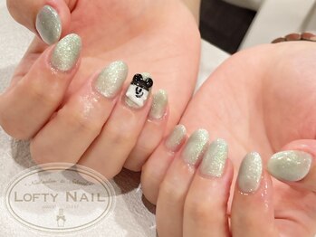 ロフティーネイル 駒川店(Lofty Nail)/マグネット×ハロウィンミッキー