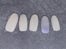 アウラネイルズ(aura nails)/☆ハンドシンプルコース　¥6800