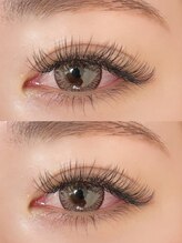 モアナアイラッシュ バイ ヘッドライト 綱島店(Moana eyelash by HEADLIGHT)/フラットラッシュ140本 担当Saya