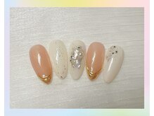 センシー ネイル スタジオ(Sensy Nail Studio)/秋冬のニュアンス定額デザイン