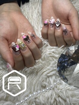 レディスペネイル ノウラ 名駅店(Redispe nail NouRa)/バレンタインネイル