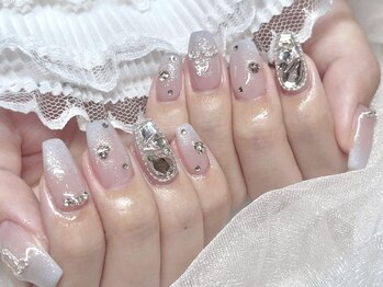 モカ 心斎橋(moca by Lee)/【Aina】グラデーションネイル