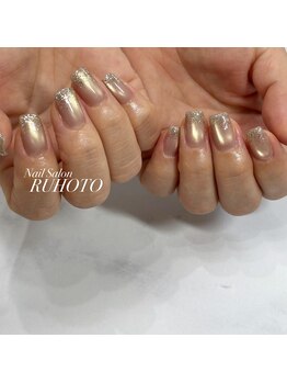 ルホート(RUHOTO)/ミルクマグネット×ギャリッター